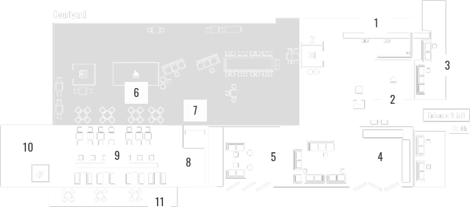 North Wing Floor Map